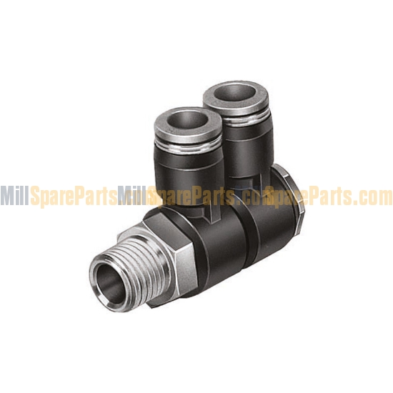 Pnömatik Çoklu Dağıtıcı QSLV2-1/4-6 - 153213 resmi