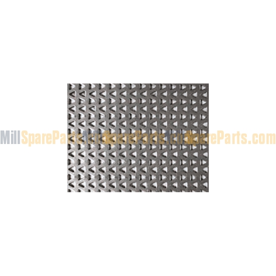 Изображение Треугольный лист 100x200x1мм Hole Ø3x3x3мм